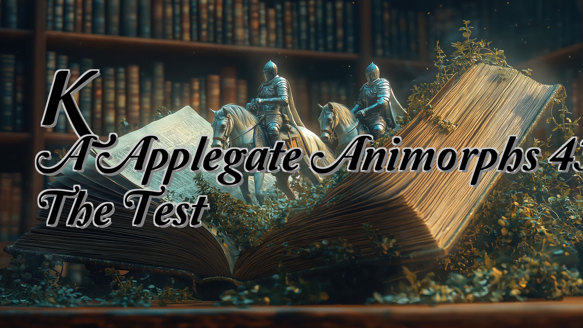 cover-K A Applegate Animorphs 43 The Test
