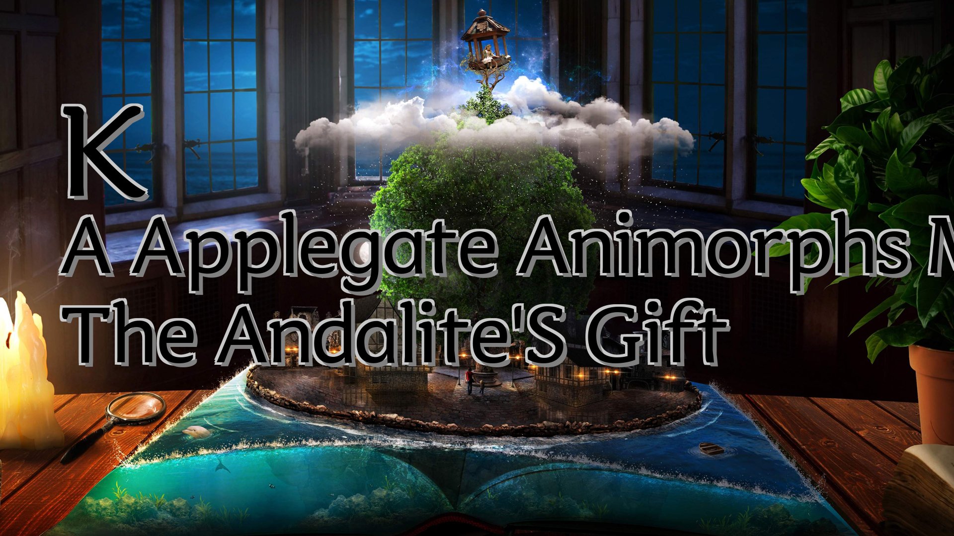 cover-K A Applegate Animorphs M1 The Andalite'S Gift