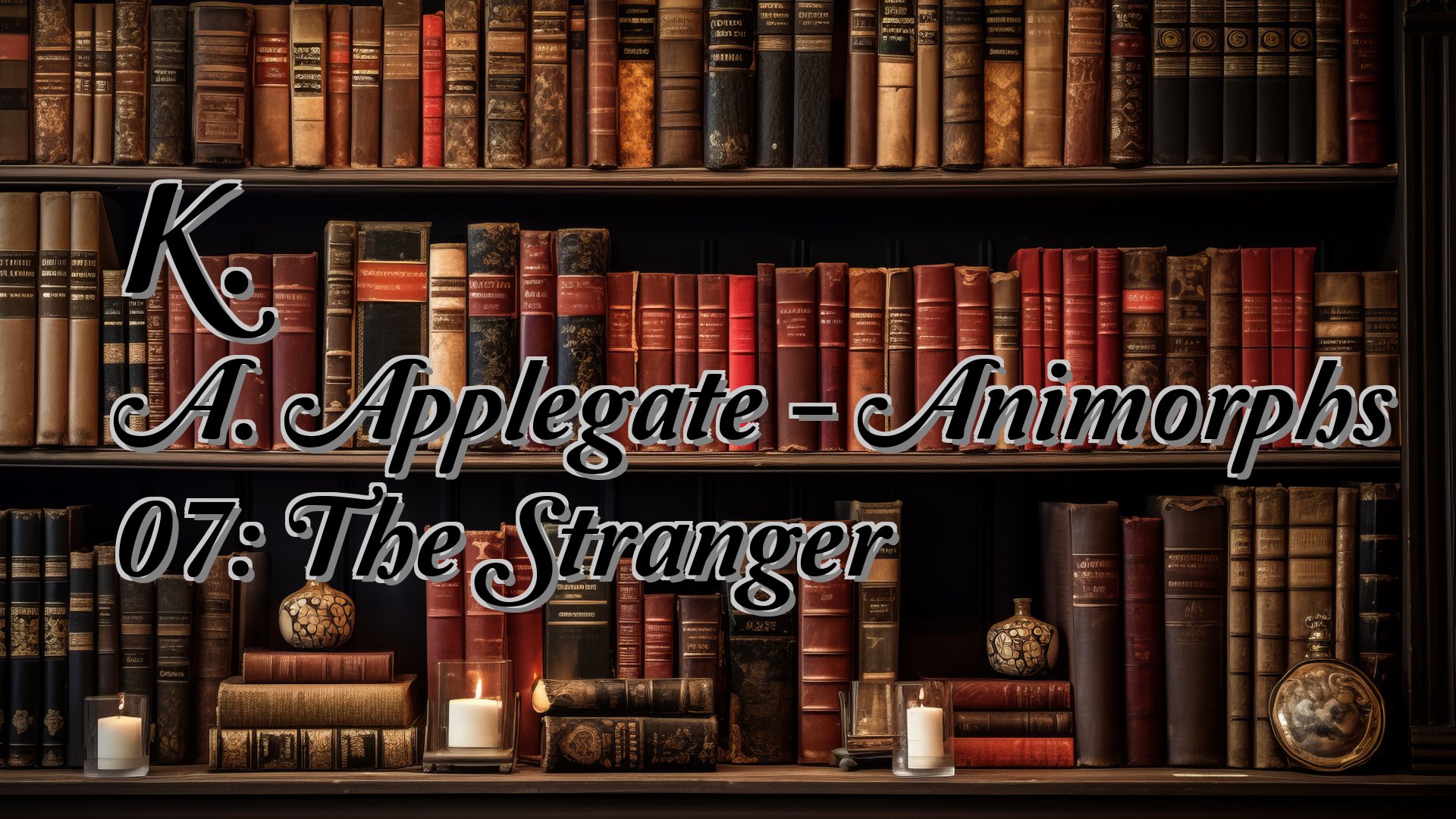 cover-K. A. Applegate - Animorphs 07: The Stranger