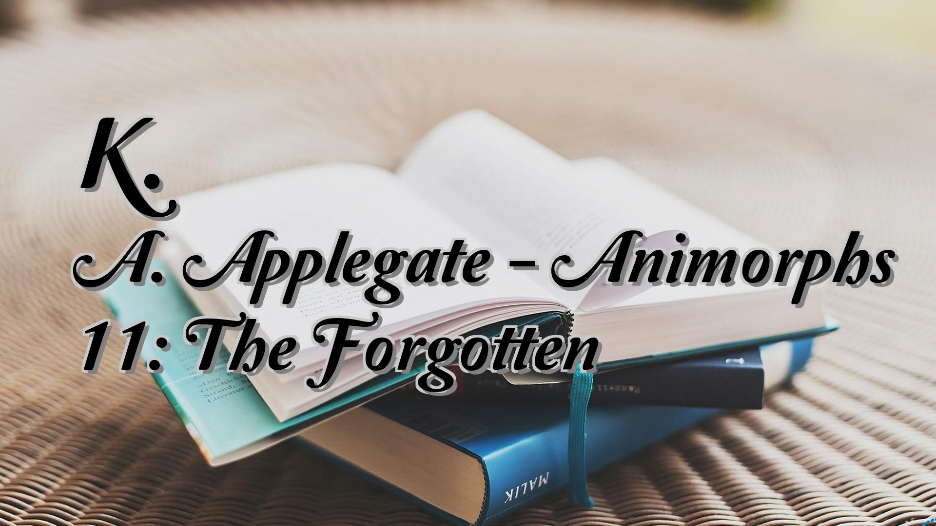 cover-K. A. Applegate - Animorphs 11: The Forgotten