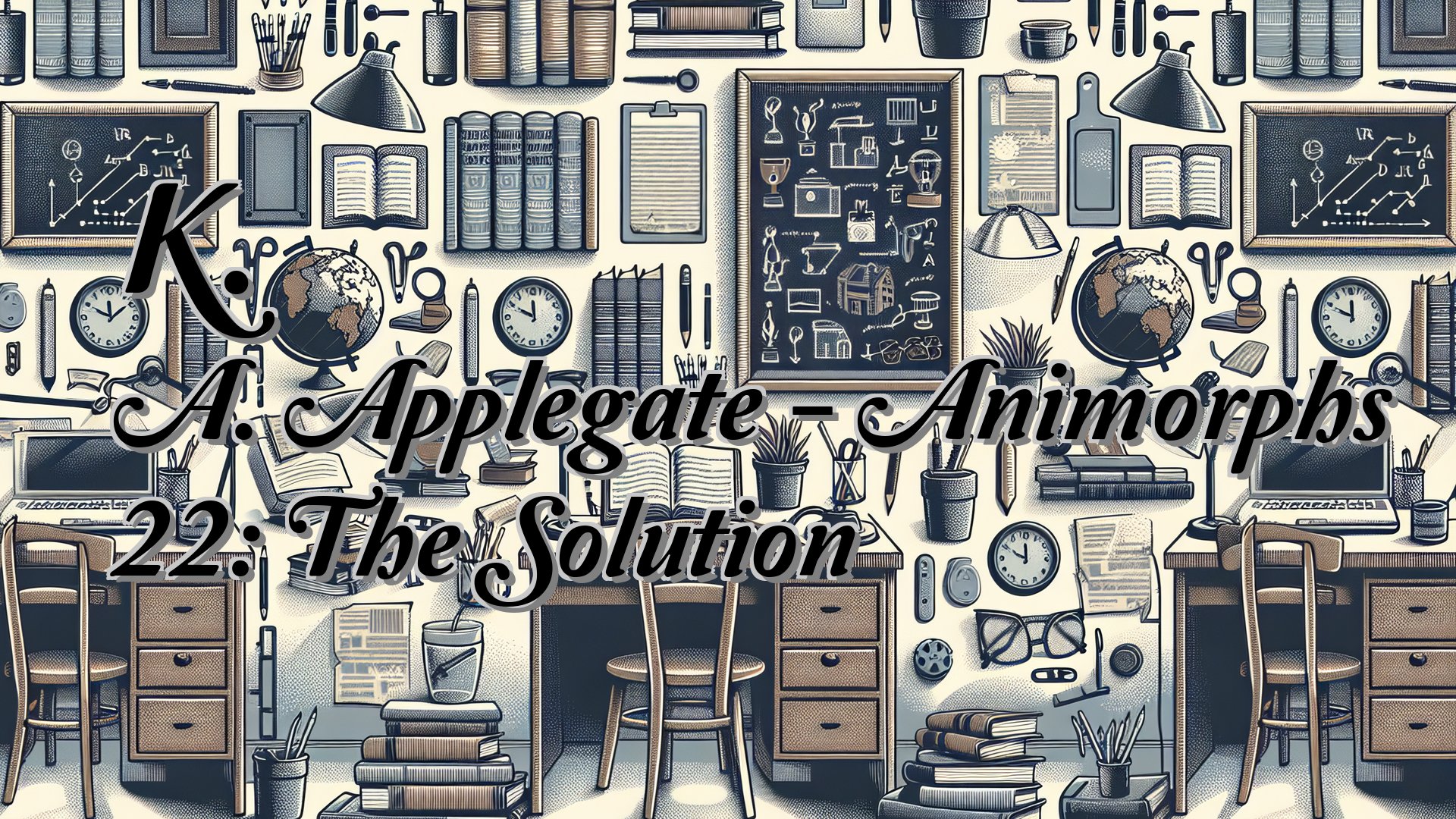 cover-K. A. Applegate - Animorphs 22: The Solution