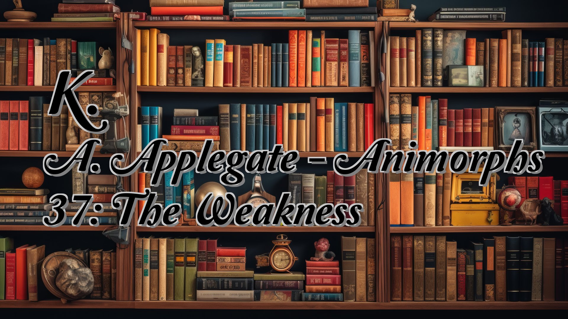 cover-K. A. Applegate - Animorphs 37: The Weakness