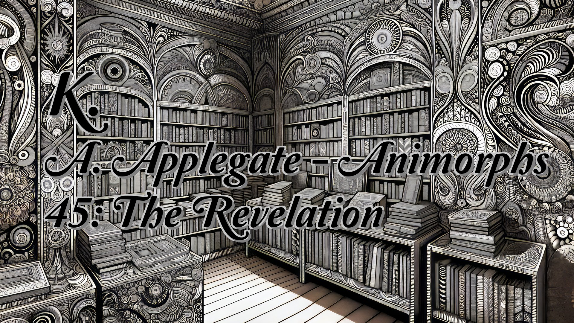 cover-K. A. Applegate - Animorphs 45: The Revelation