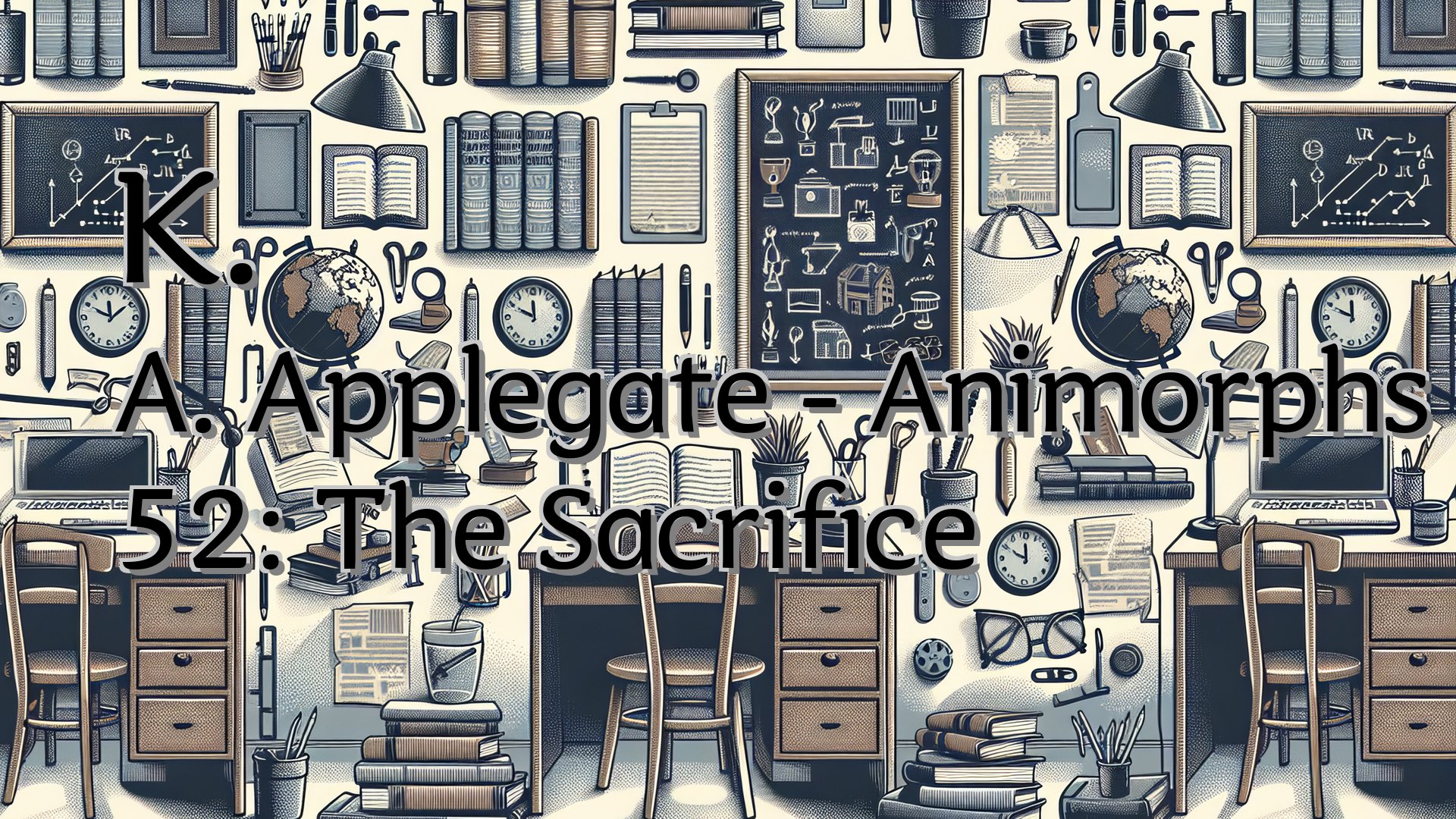 cover-K. A. Applegate - Animorphs 52: The Sacrifice