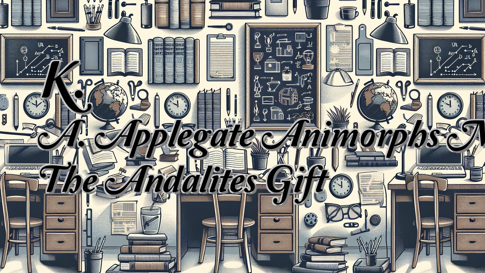 cover-K. A. Applegate Animorphs M1: The Andalites Gift