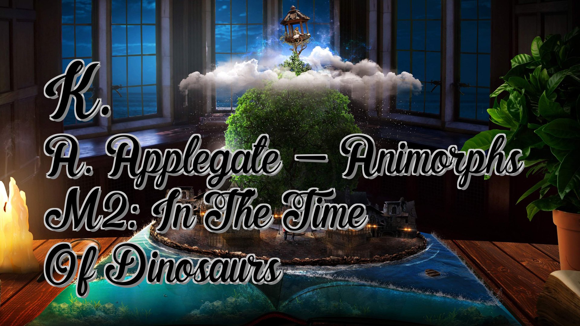 cover-K. A. Applegate - Animorphs M2: In The Time Of Dinosaurs