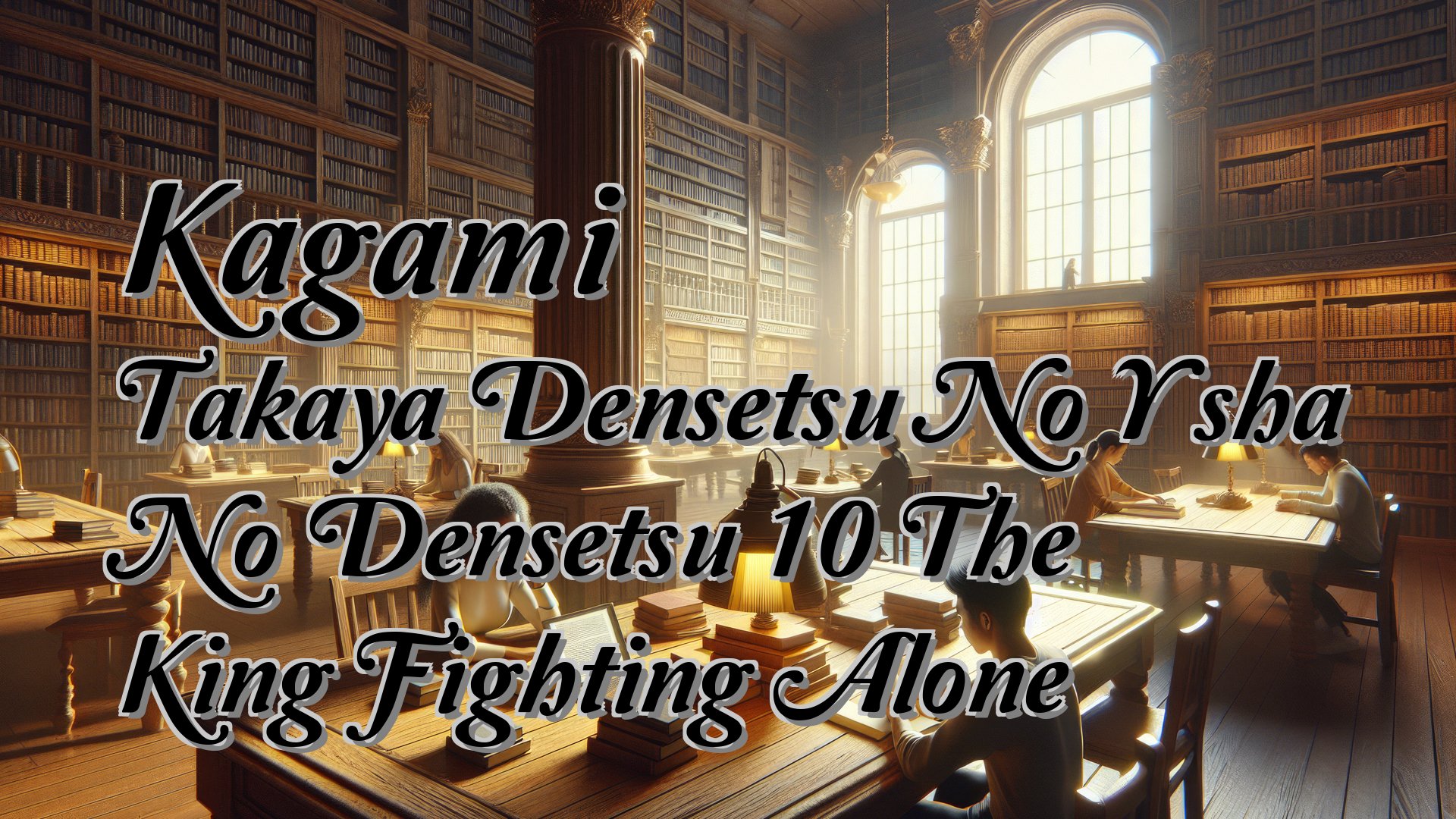 cover-Kagami Takaya Densetsu No Yūsha No Densetsu 10 The King Fighting Alone