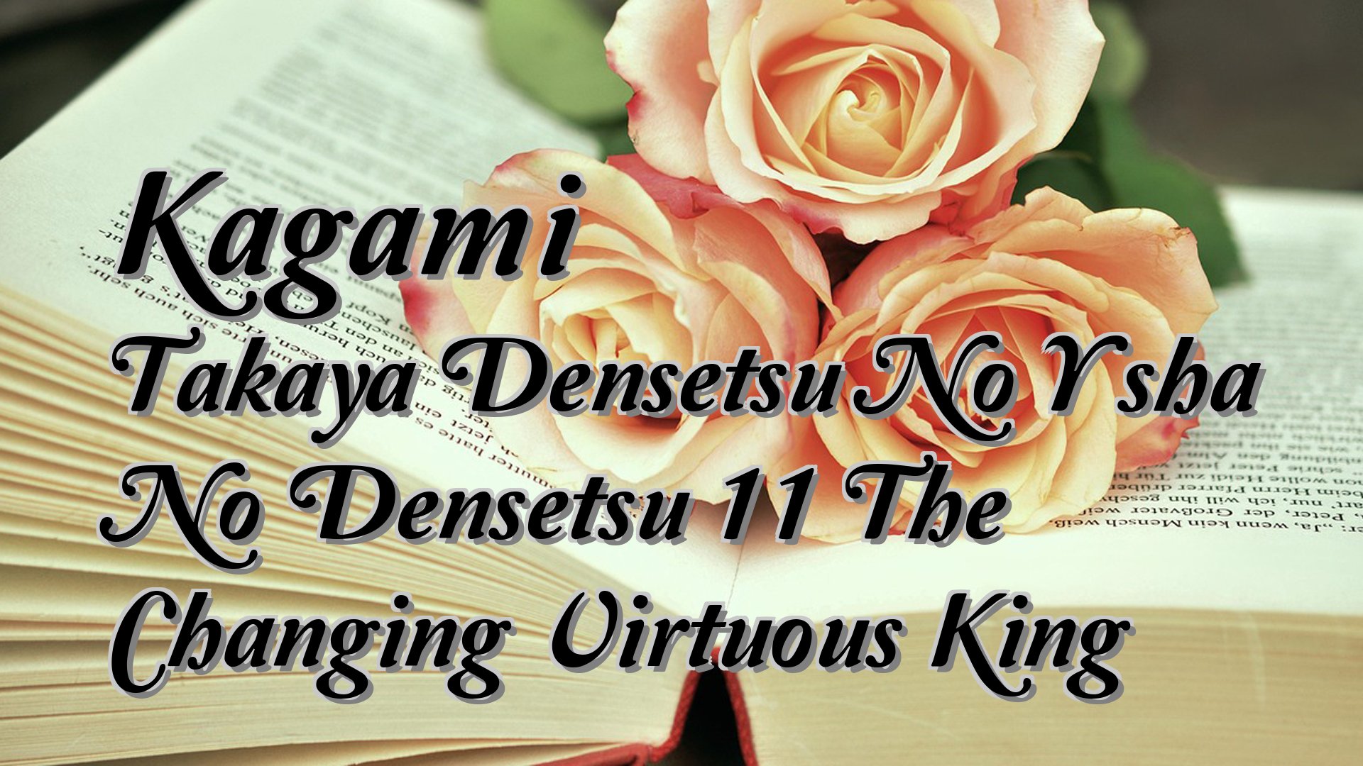 cover-Kagami Takaya Densetsu No Yūsha No Densetsu 11 The Changing Virtuous King