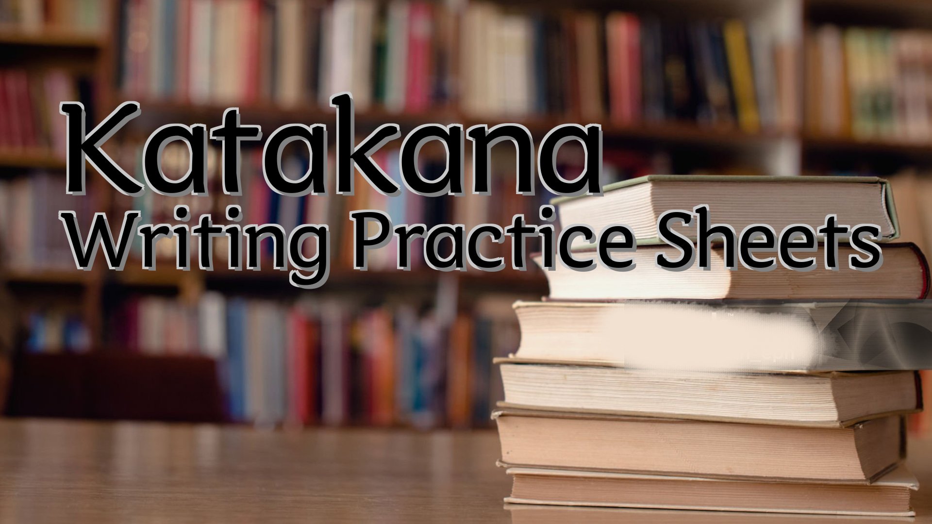 cover-Katakana Writing Practice Sheets