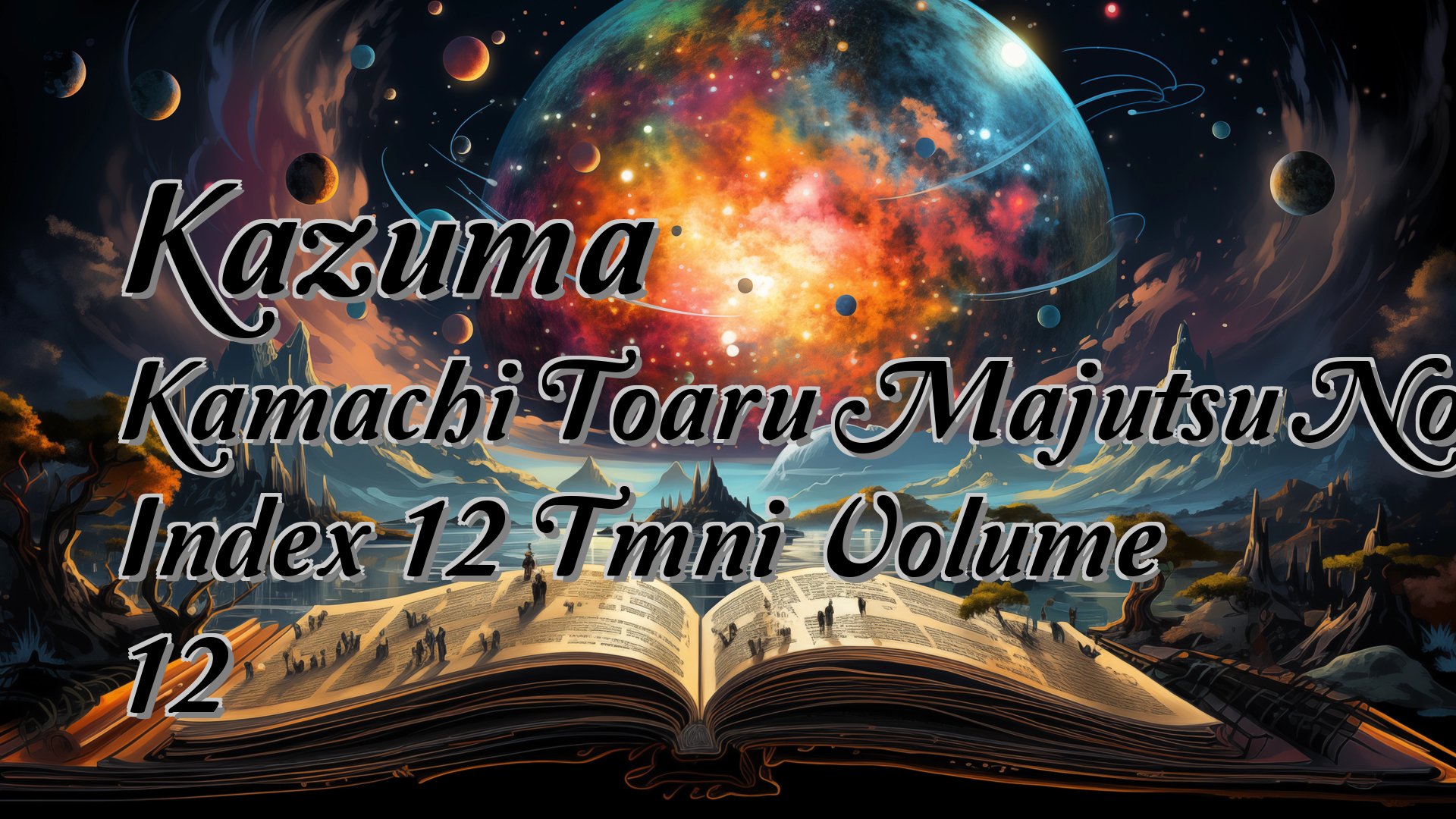 cover-Kazuma Kamachi Toaru Majutsu No Index 12 Tmni Volume 12