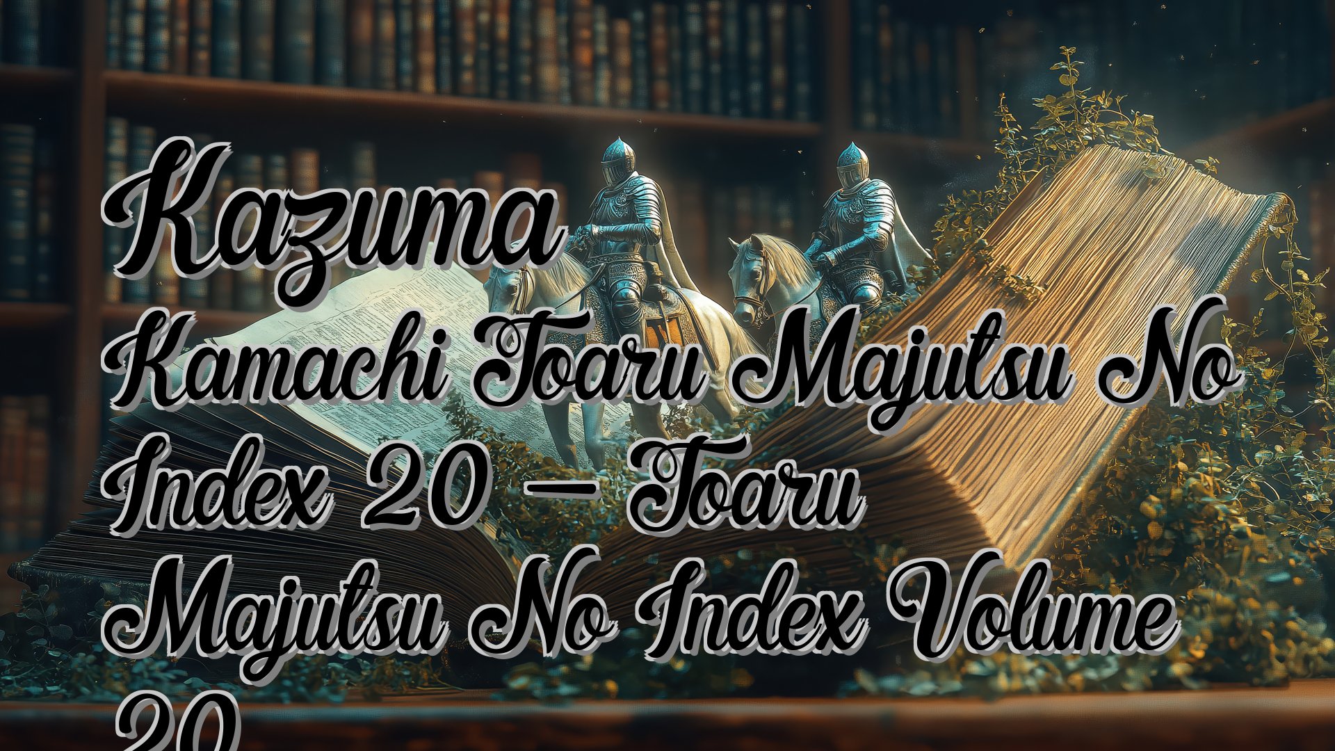 cover-Kazuma Kamachi Toaru Majutsu No Index 20 - Toaru Majutsu No Index Volume 20