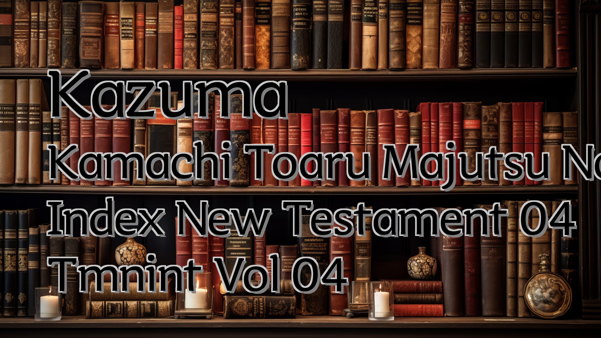 cover-Kazuma Kamachi Toaru Majutsu No Index New Testament 04 Tmnint Vol 04