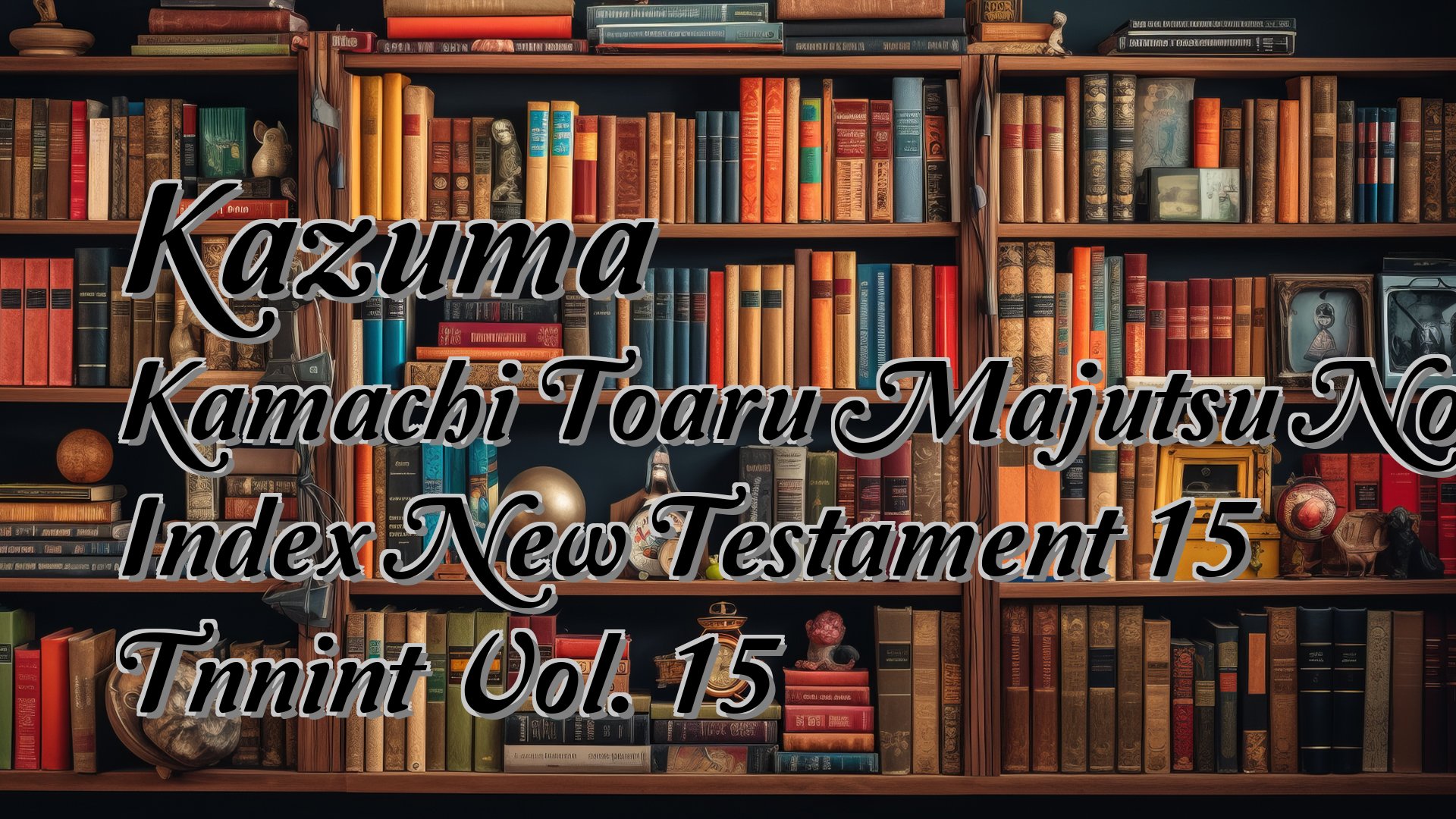 cover-Kazuma Kamachi Toaru Majutsu No Index New Testament 15 Tnnint Vol. 15