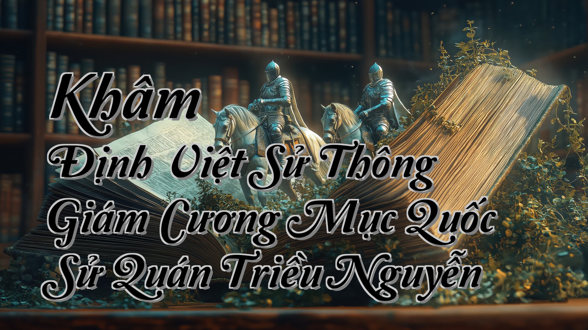 cover-Khâm Định Việt Sử Thông Giám Cương Mục Quốc Sử Quán Triều Nguyễn