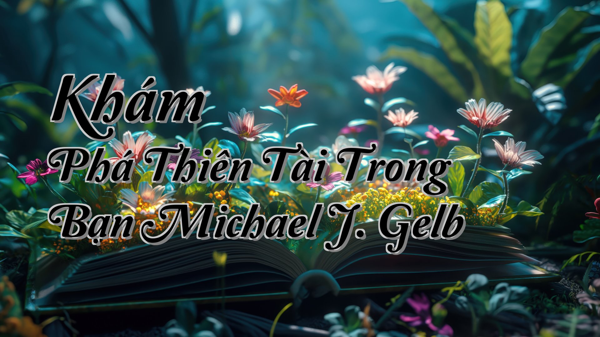 cover-Khám Phá Thiên Tài Trong Bạn Michael J. Gelb