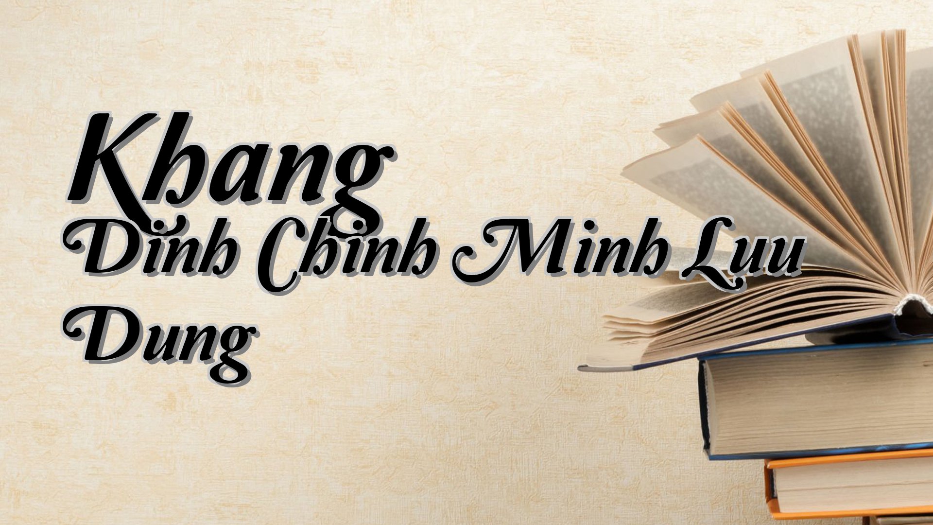 cover-Khang Dinh Chinh Minh Luu Dung