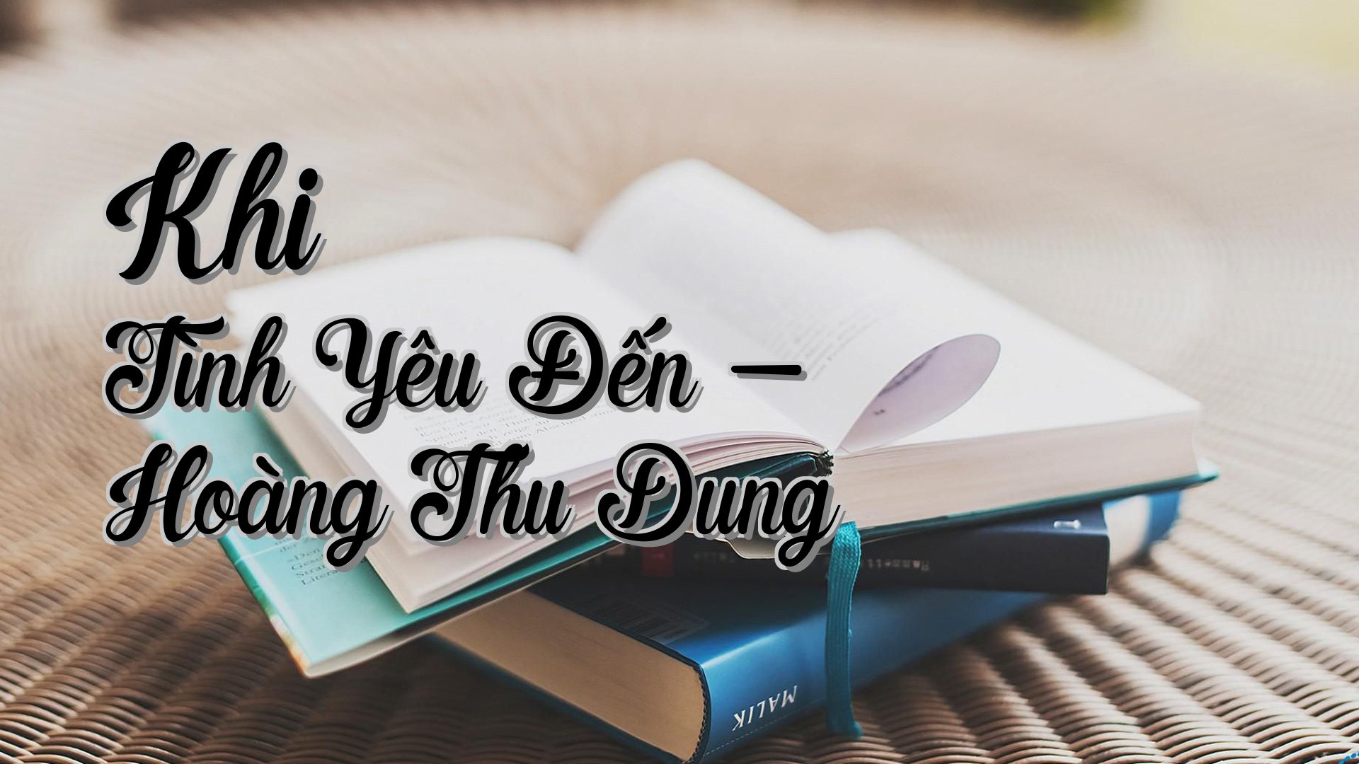 cover-Khi Tình Yêu Đến - Hoàng Thu Dung
