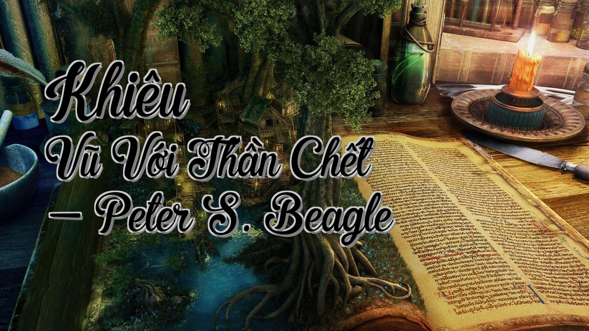 cover-Khiêu Vũ Với Thần Chết - Peter S. Beagle
