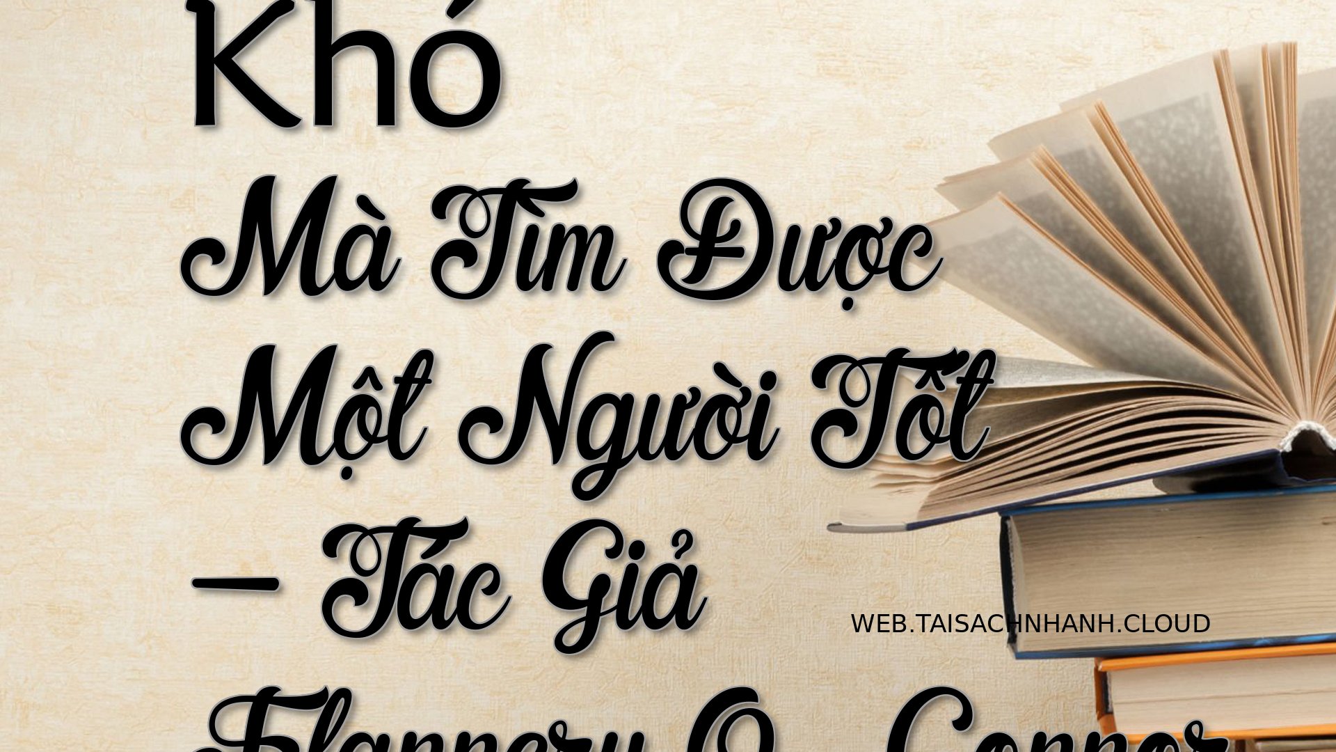Cover Kho Ma Tim Duoc Mot .jpg