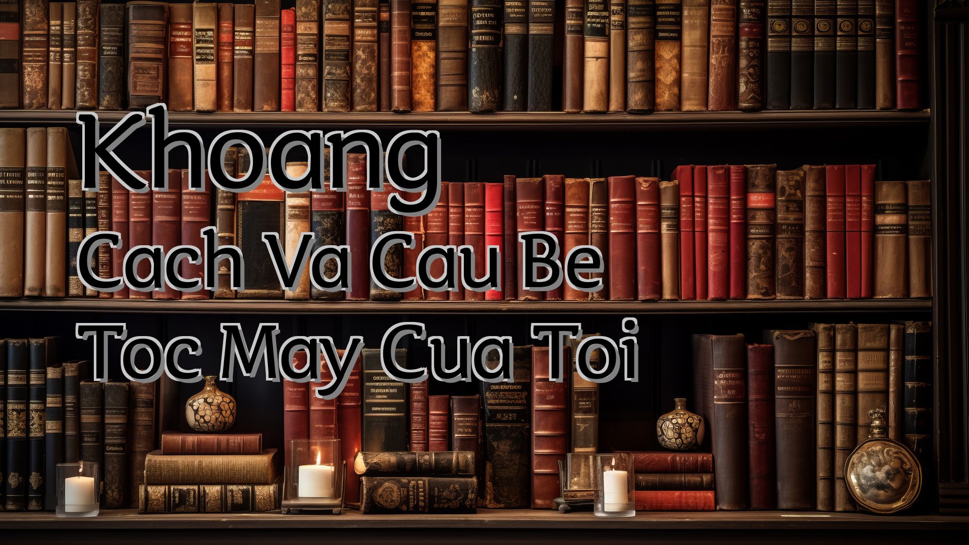 Cover image for Khoang Cach Va Cau Be Toc May Cua Toi