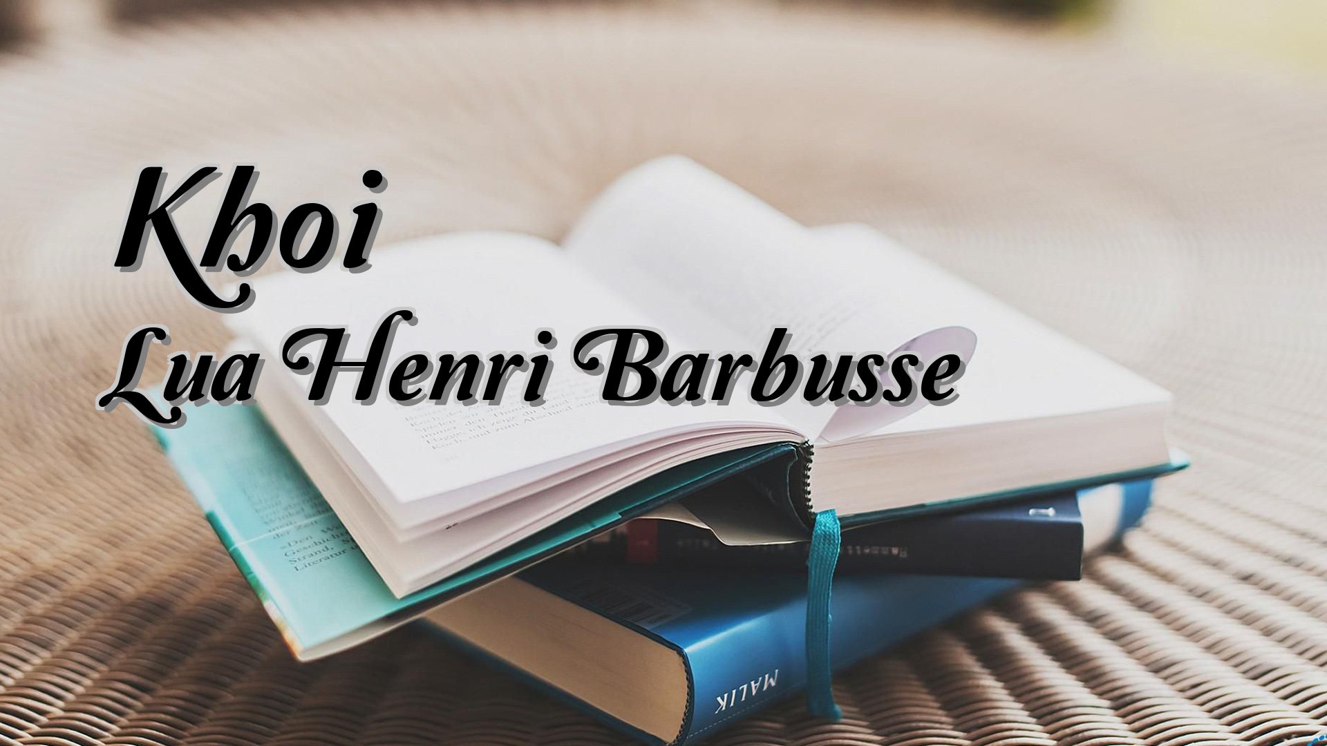 Cover image for Khoi Lua Henri Barbusse