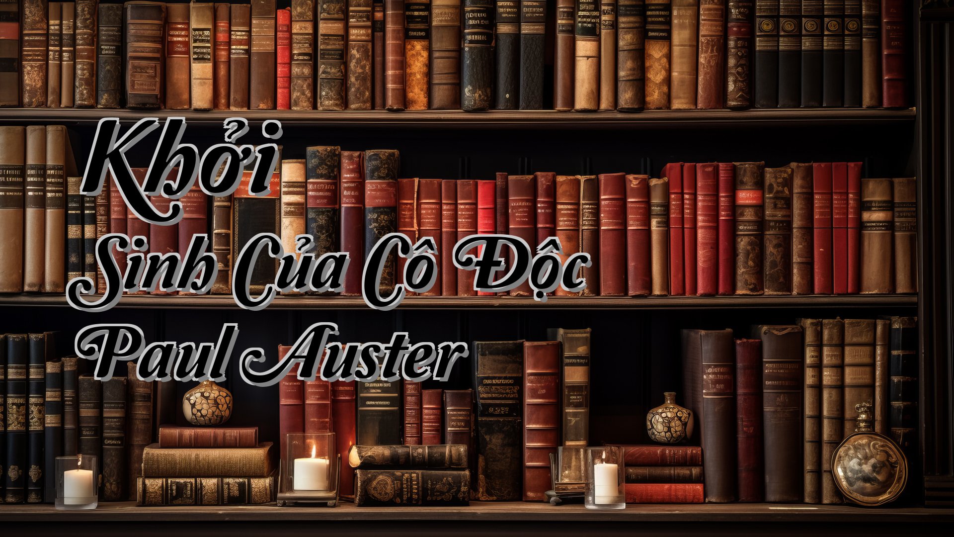 cover-Khởi Sinh Của Cô Độc Paul Auster