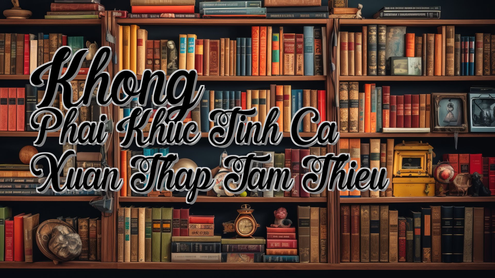 cover-Khong Phai Khuc Tinh Ca Xuan Thap Tam Thieu