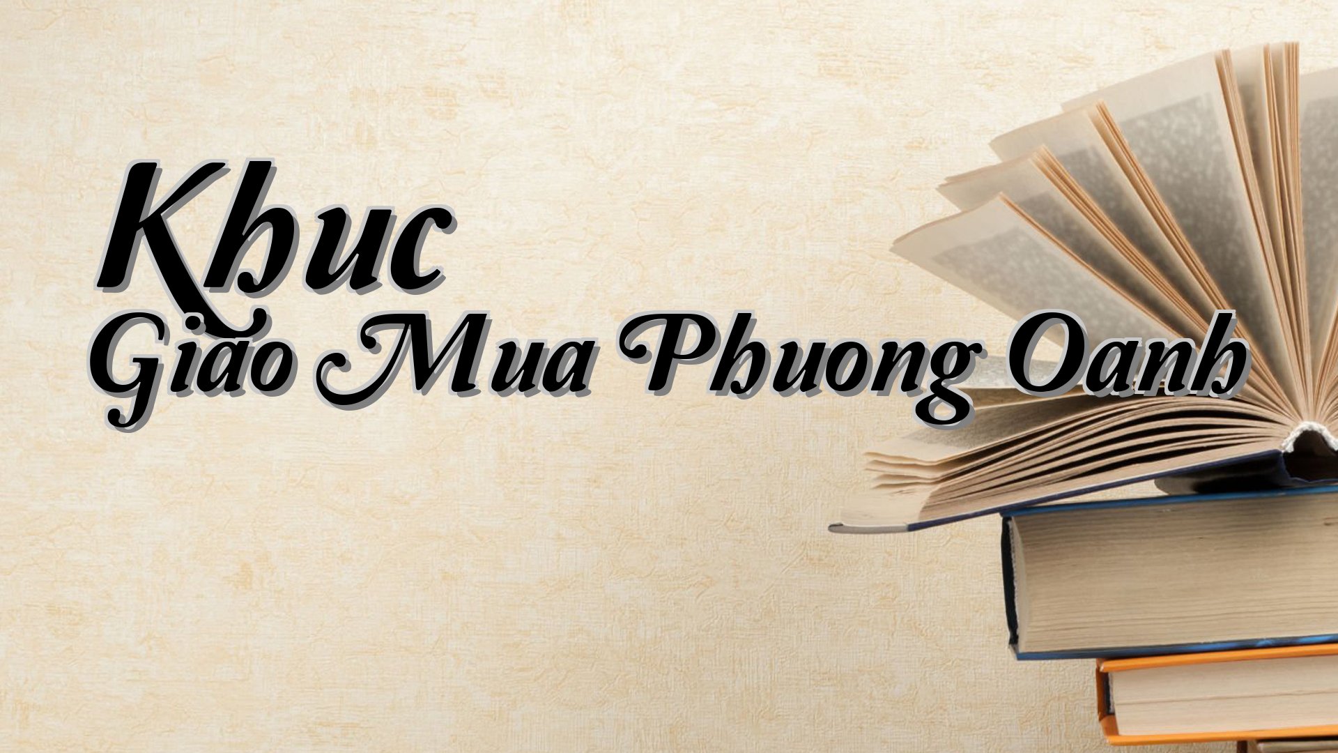 cover-Khuc Giao Mua Phuong Oanh