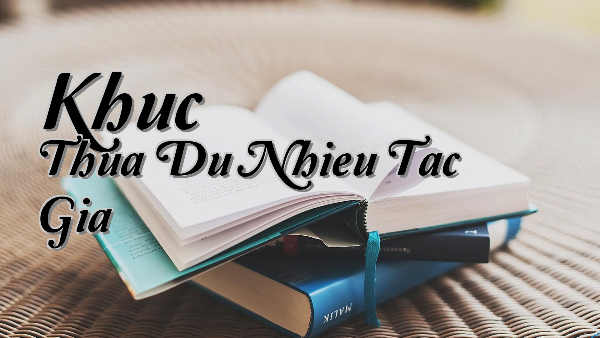 cover-Khuc Thua Du Nhieu Tac Gia