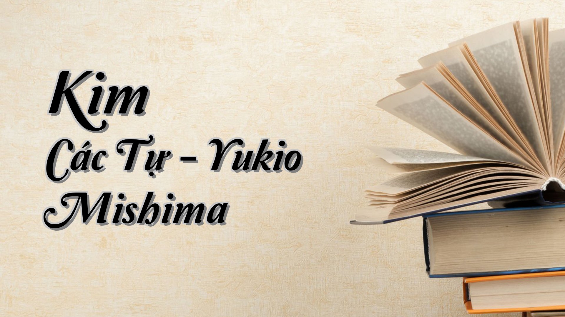 cover-Kim Các Tự - Yukio Mishima