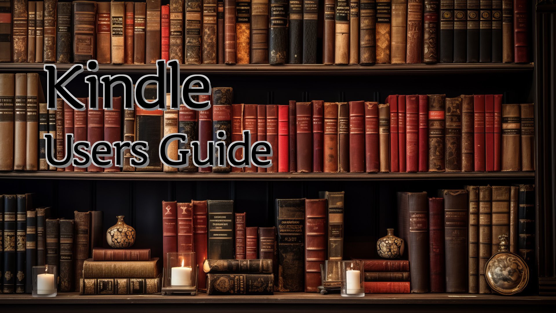 Cover image for Kindle Users Guide