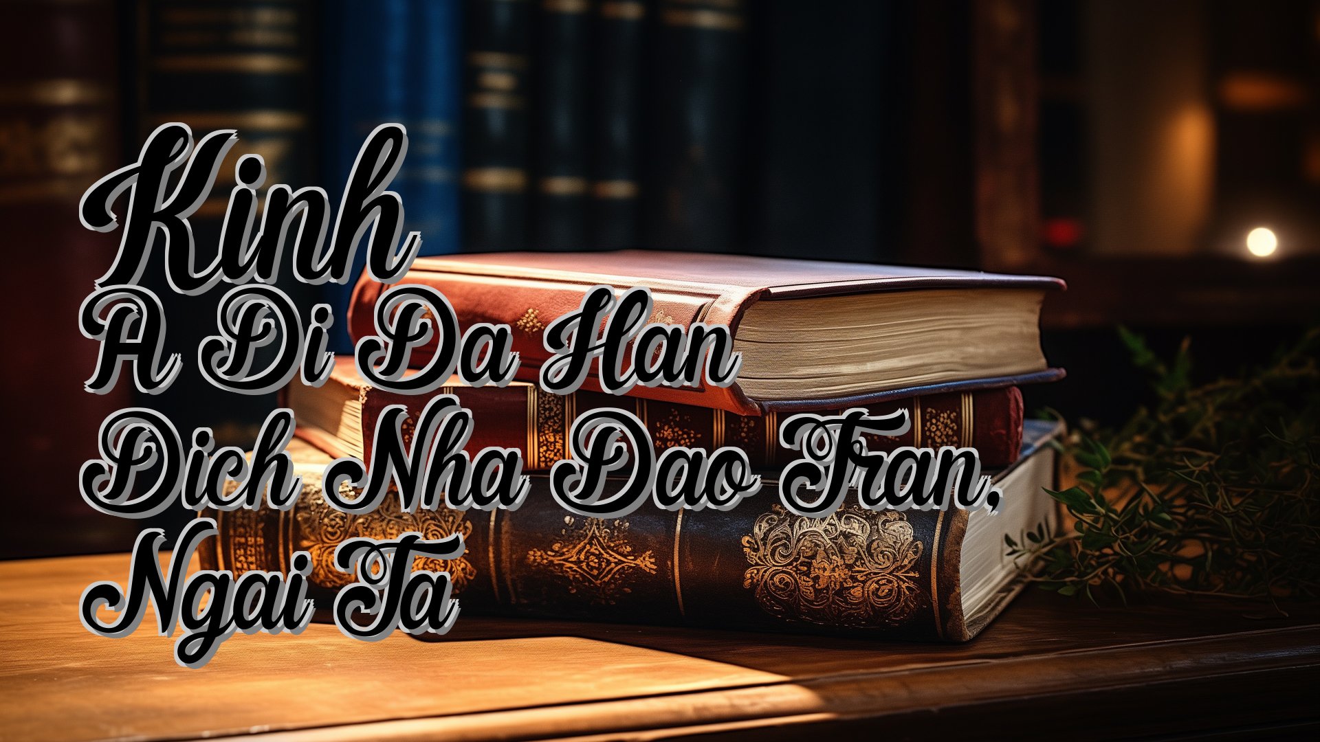 cover-Kinh A Di Da Han Dich Nha Dao Tran, Ngai Ta