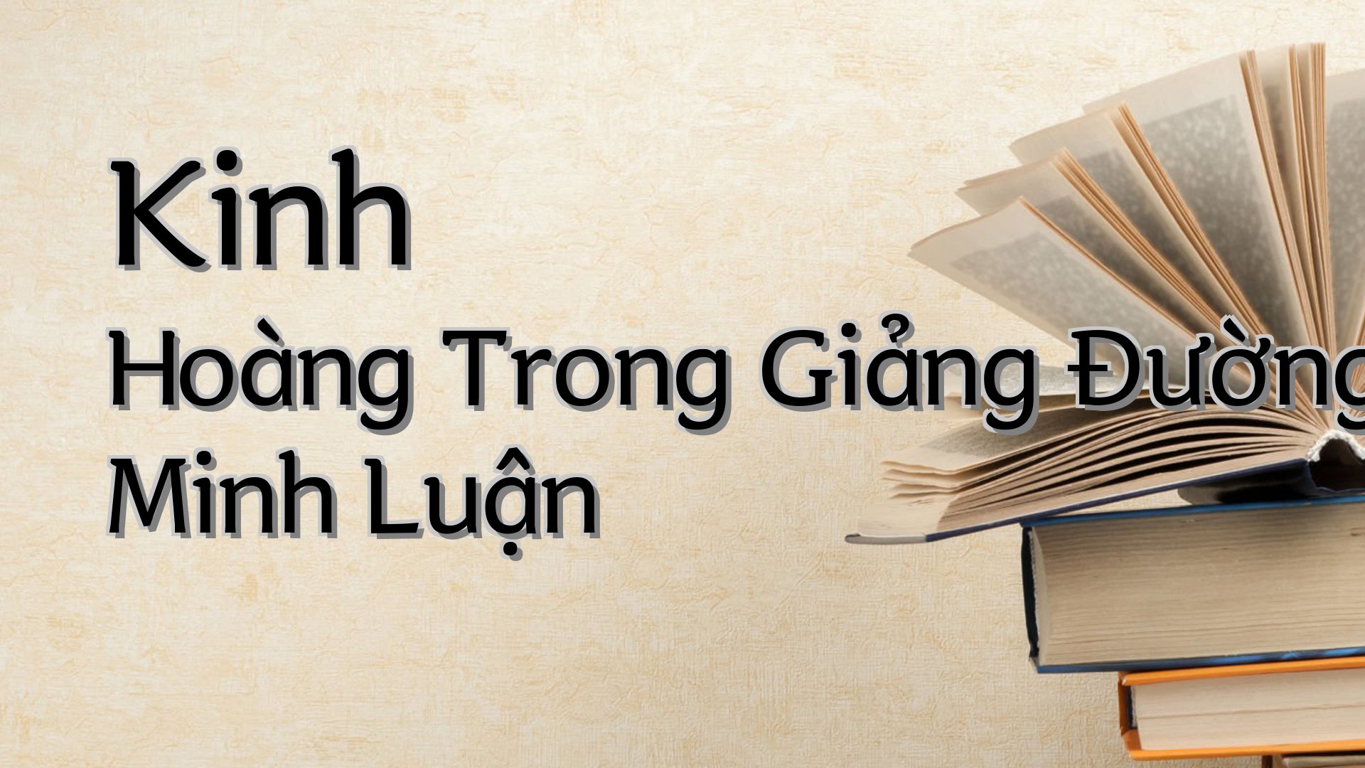 cover-Kinh Hoàng Trong Giảng Đường Minh Luận