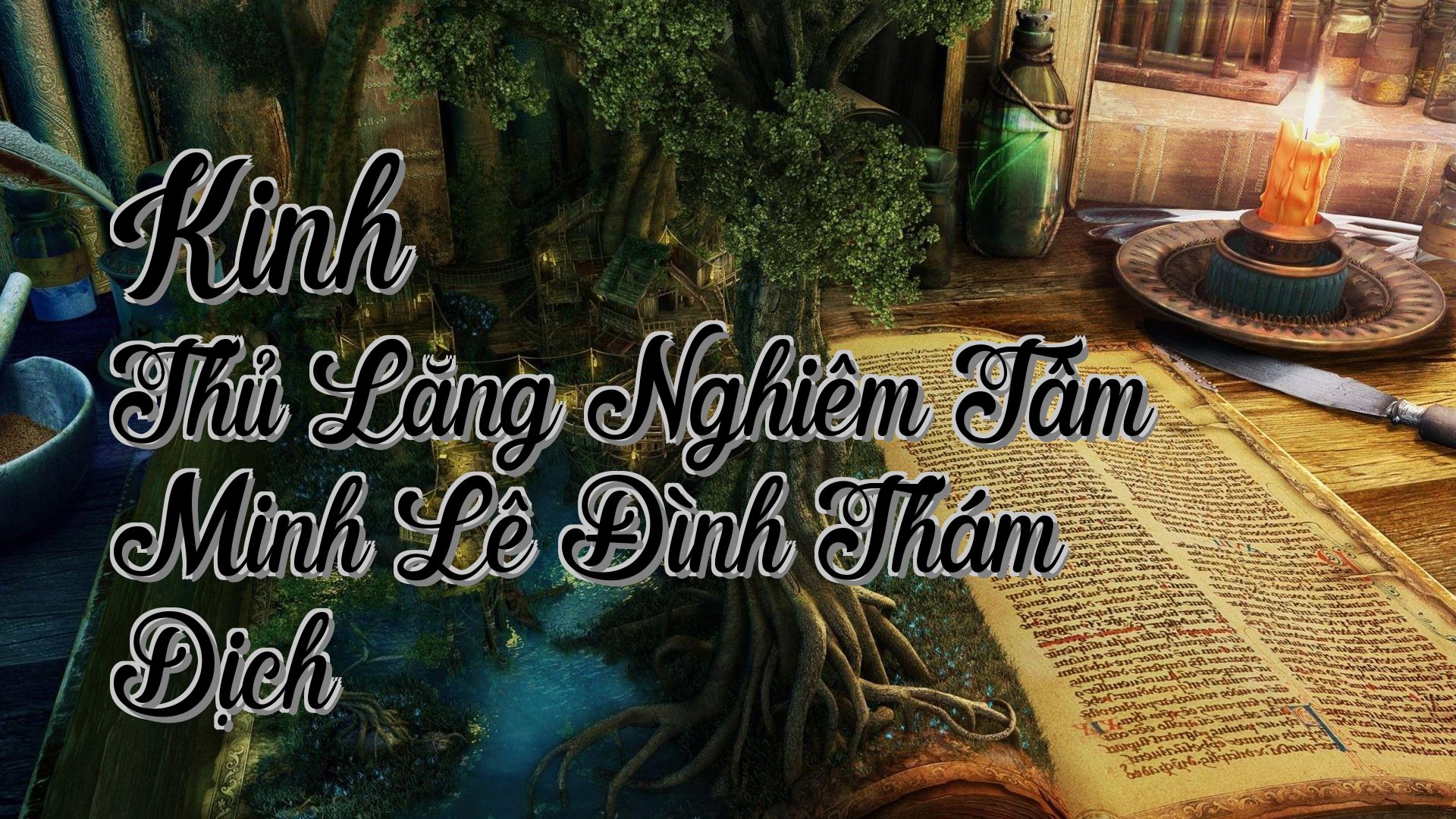 cover-Kinh Thủ Lăng Nghiêm Tâm Minh Lê Đình Thám Dịch