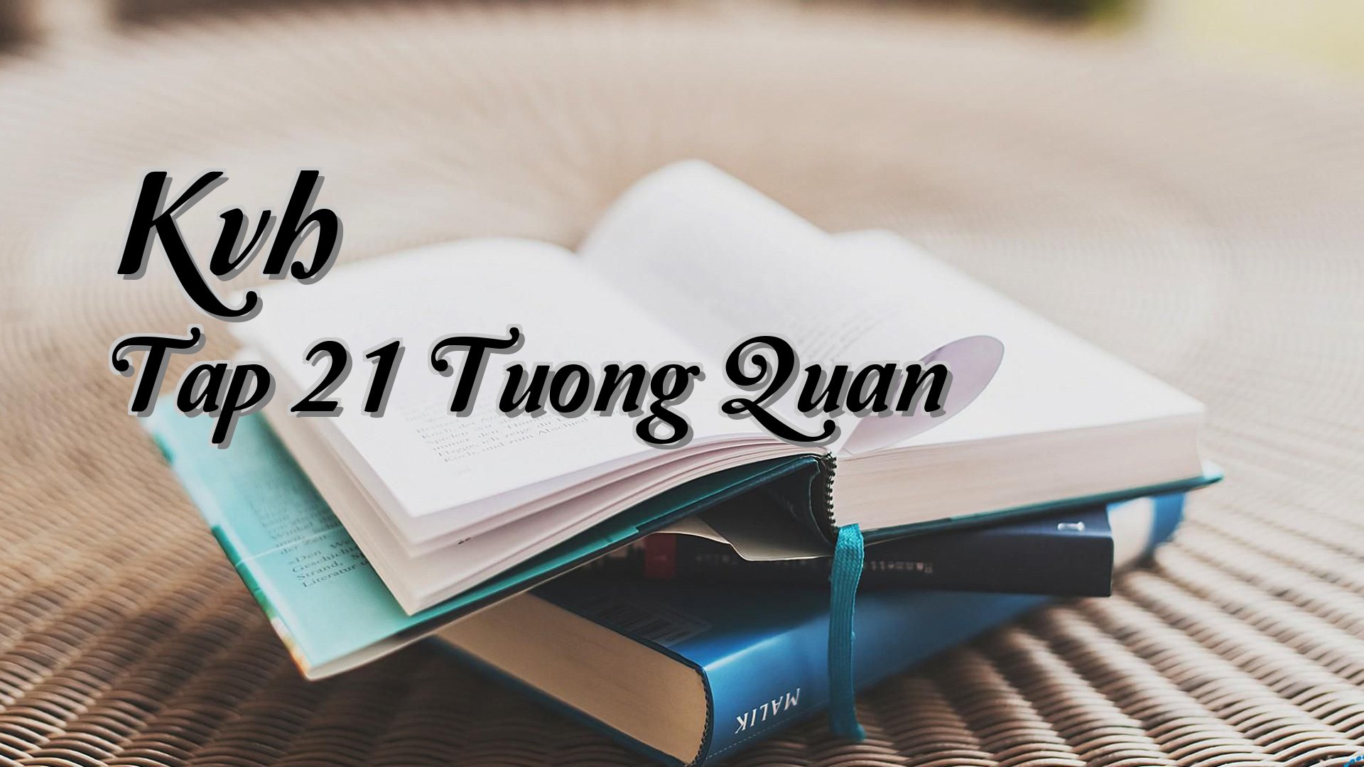 cover-Kvh Tap 21 Tuong Quan