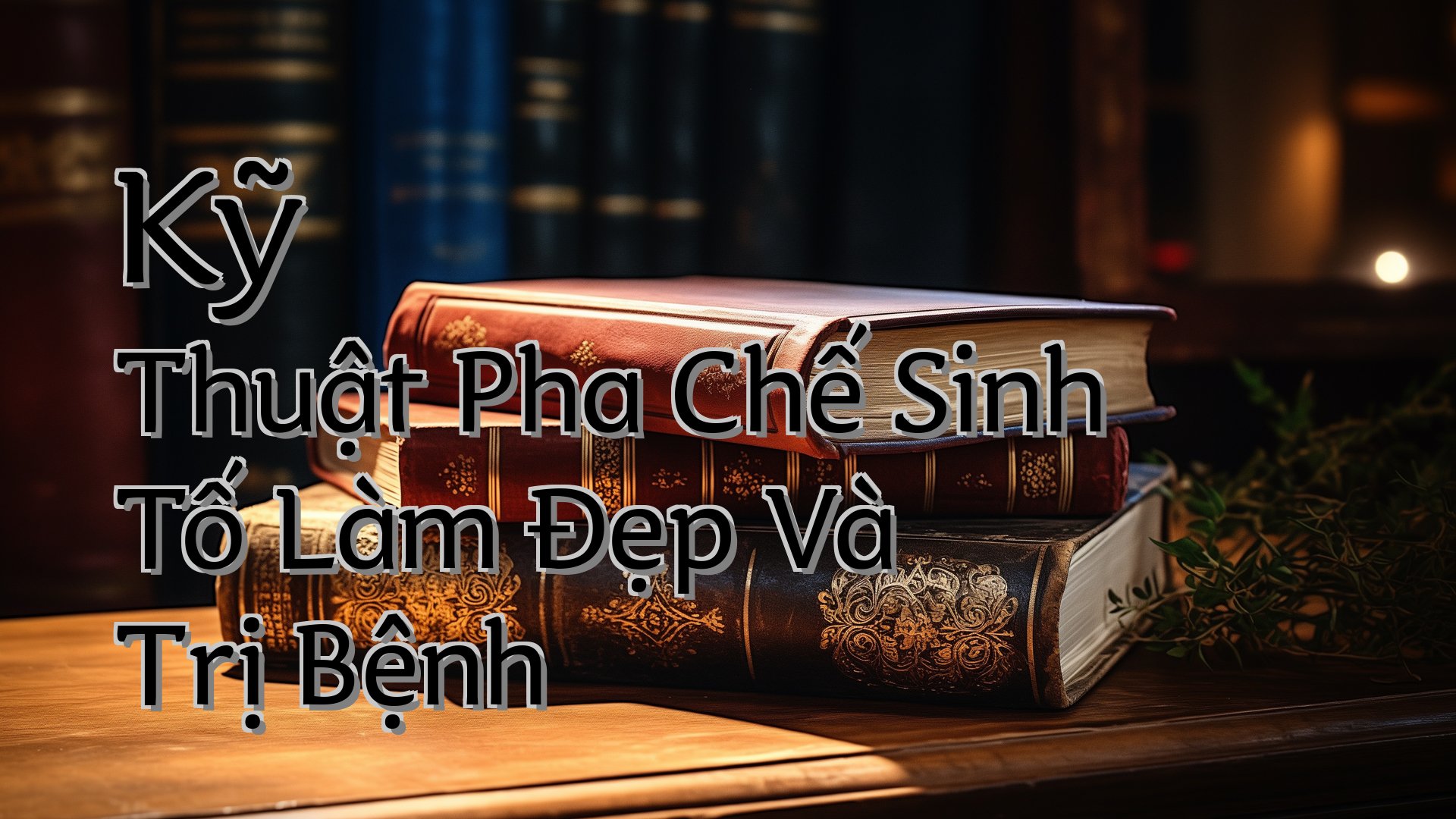 cover-Kỹ Thuật Pha Chế Sinh Tố Làm Đẹp Và Trị Bệnh