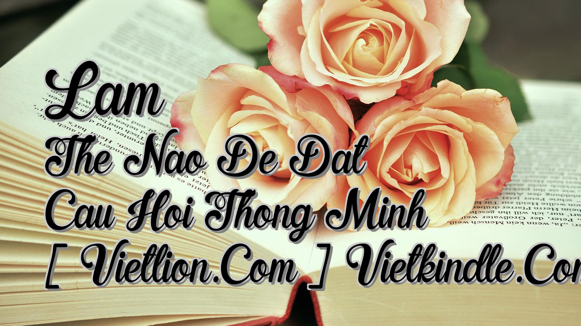 cover-Lam The Nao De Dat Cau Hoi Thong Minh [ Vietlion.Com ] Vietkindle.Com