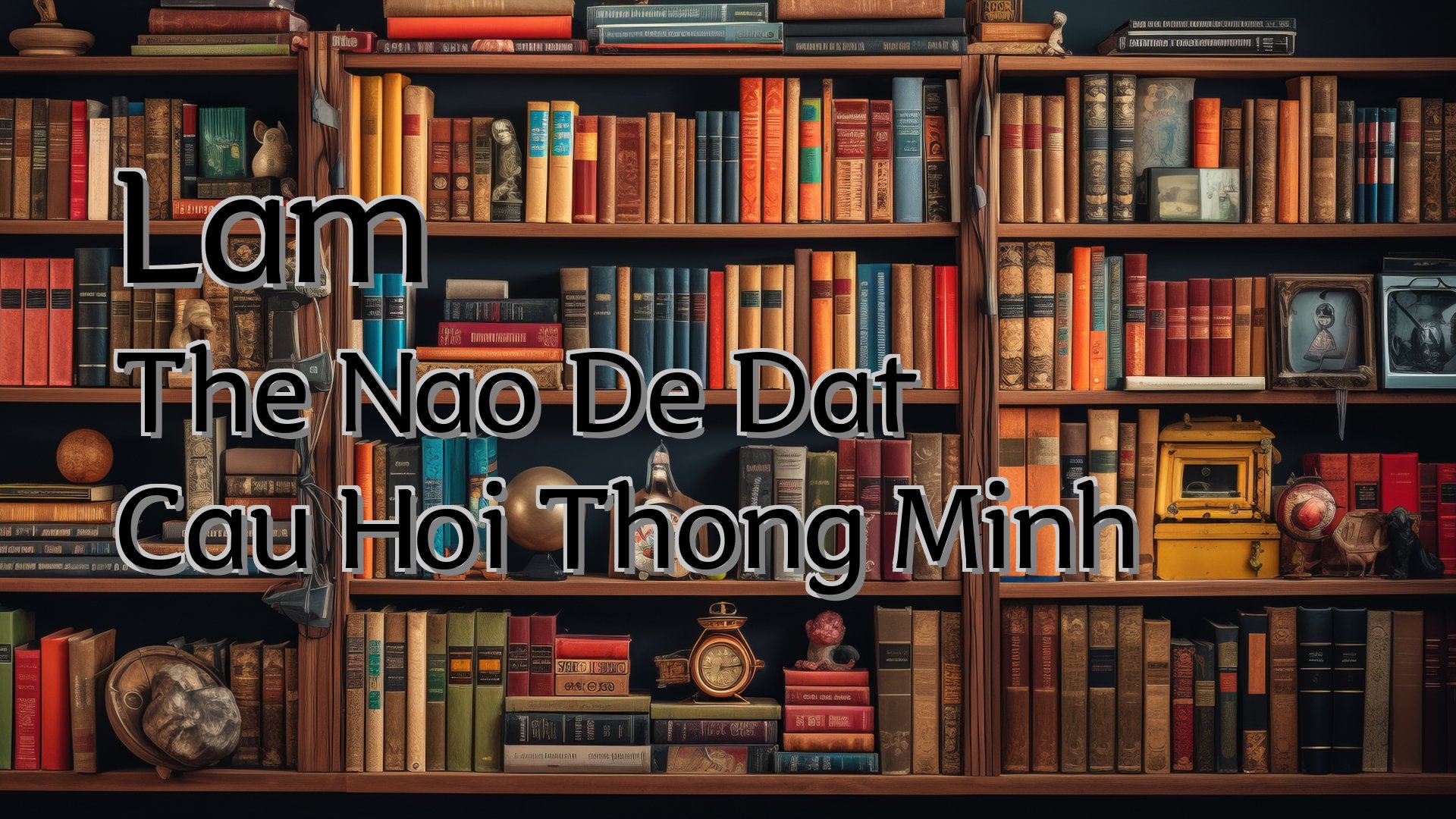 Cover image for Lam The Nao De Dat Cau Hoi Thong Minh