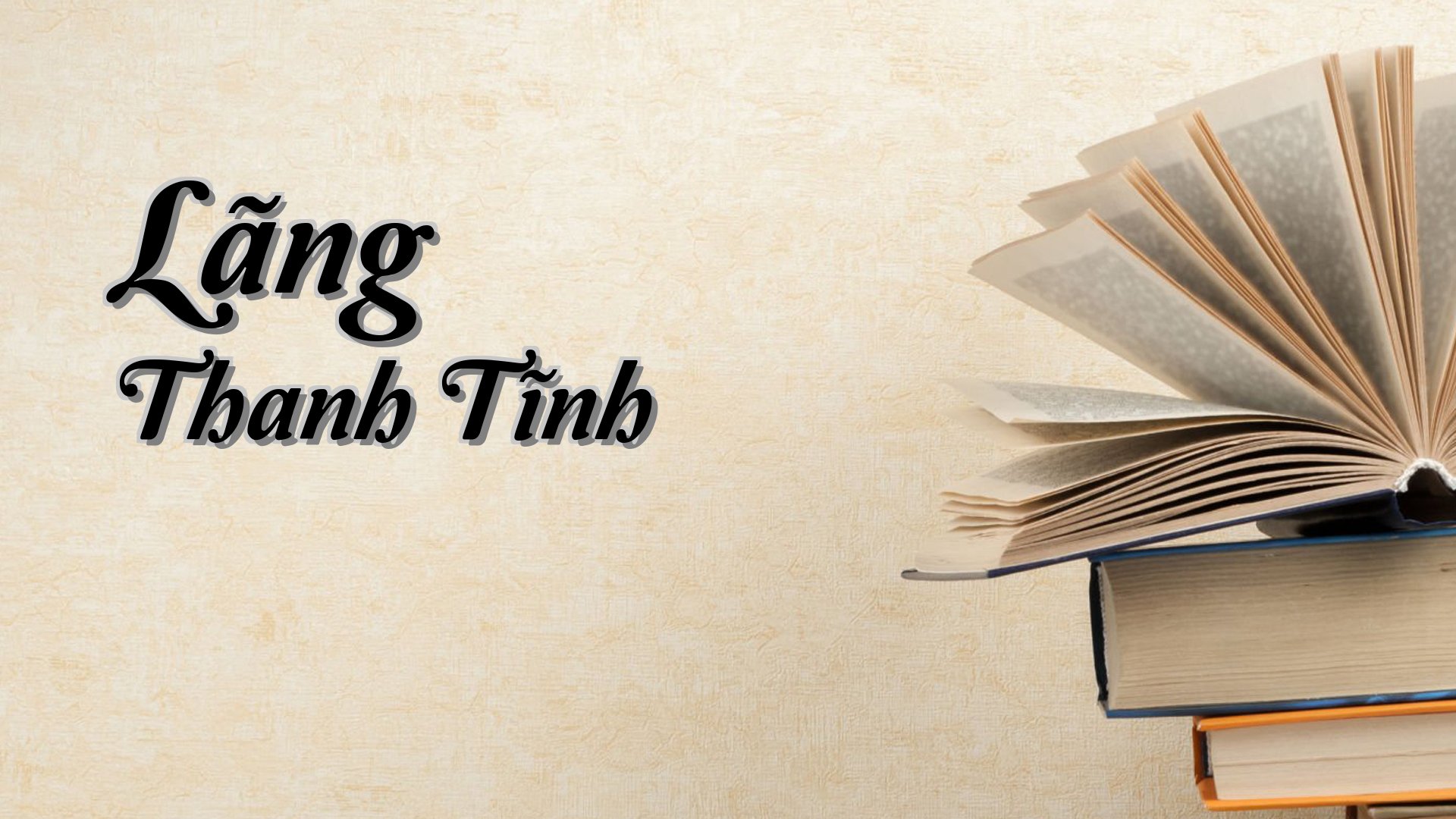 cover-Lãng Thanh Tĩnh