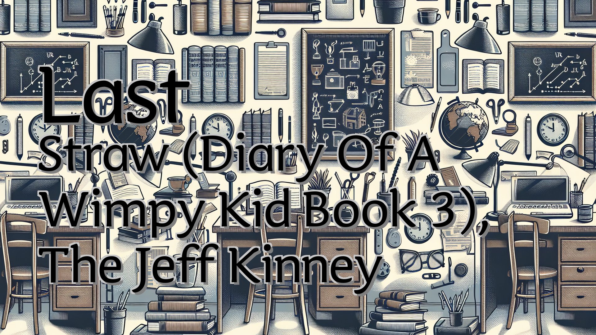 cover-Last Straw (Diary Of A Wimpy Kid Book 3), The Jeff Kinney