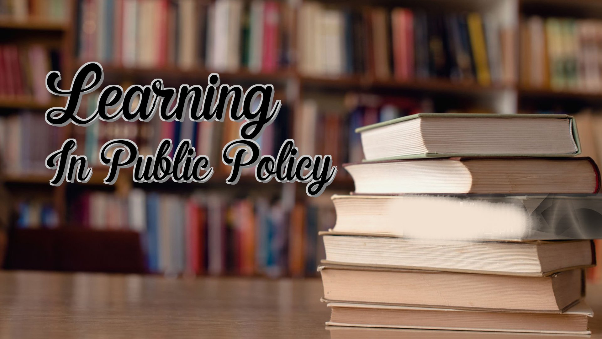 cover-Learning In Public Policy