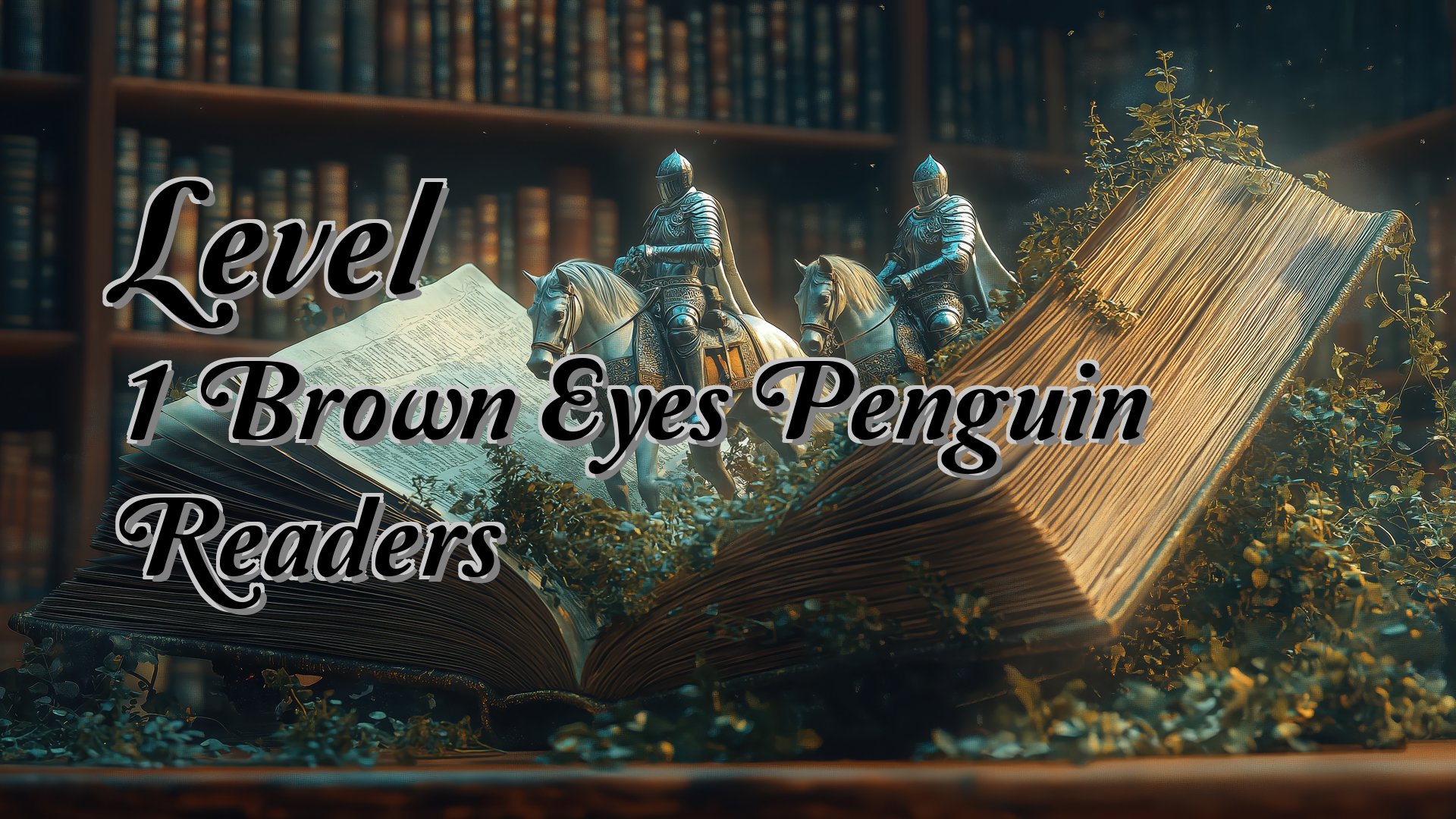 cover-Level 1 Brown Eyes Penguin Readers