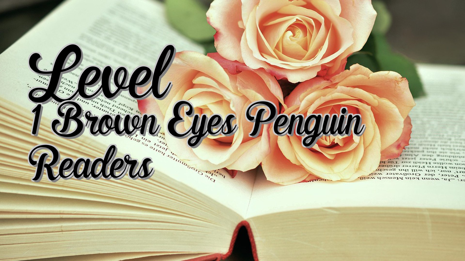 cover-Level 1 Brown Eyes Penguin Readers
