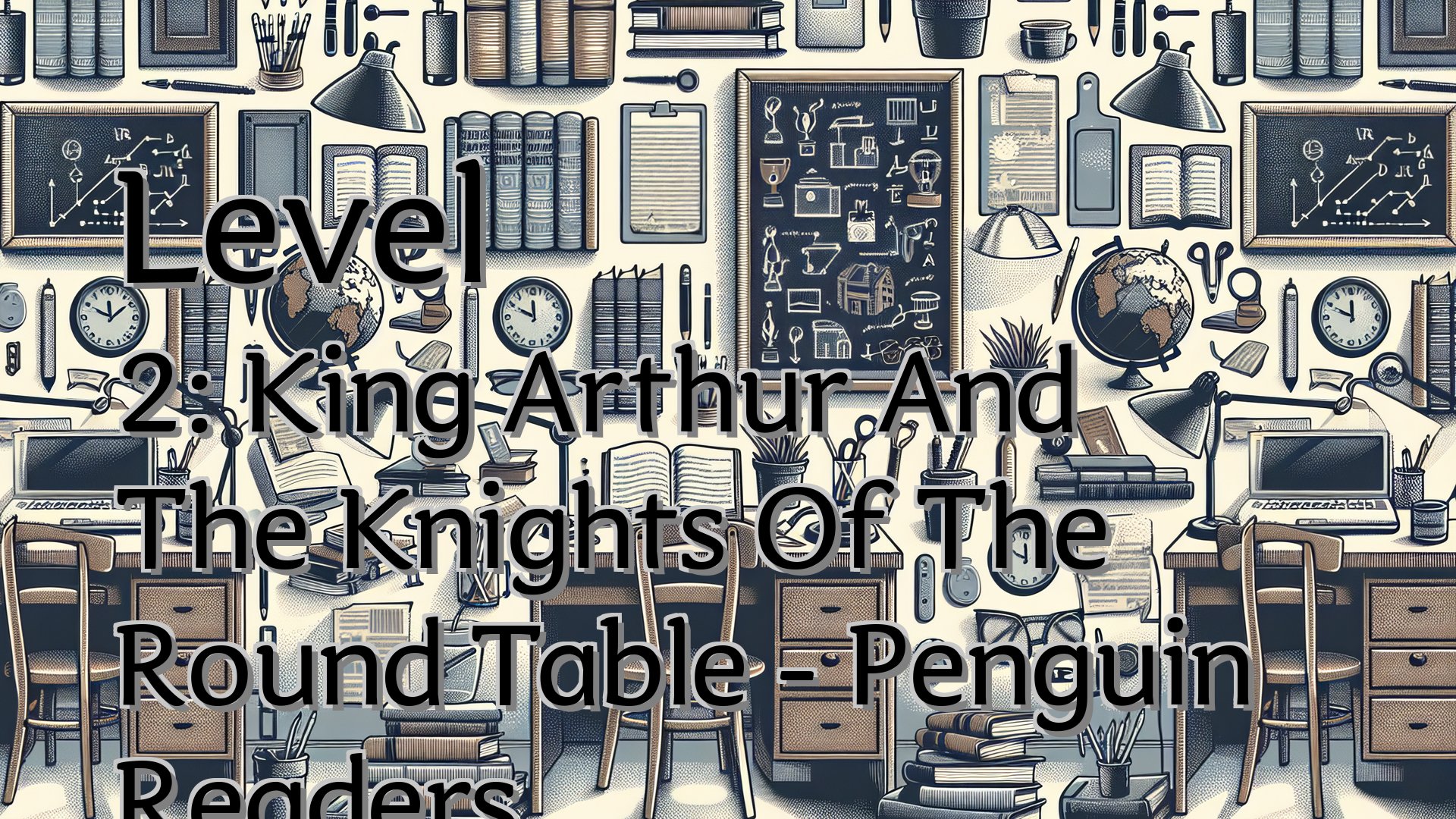 cover-Level 2: King Arthur And The Knights Of The Round Table - Penguin Readers