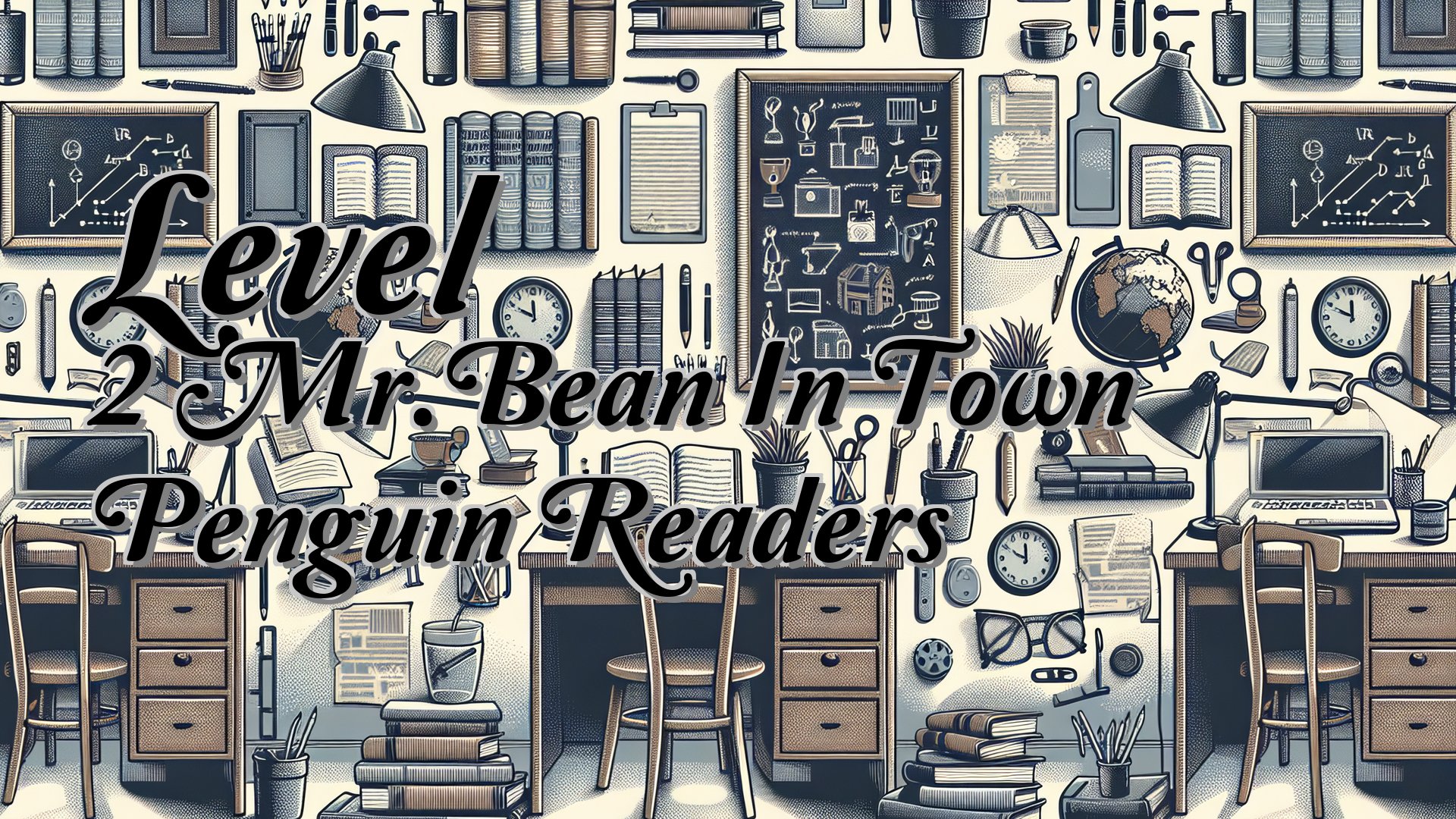 cover-Level 2 Mr.Bean In Town Penguin Readers