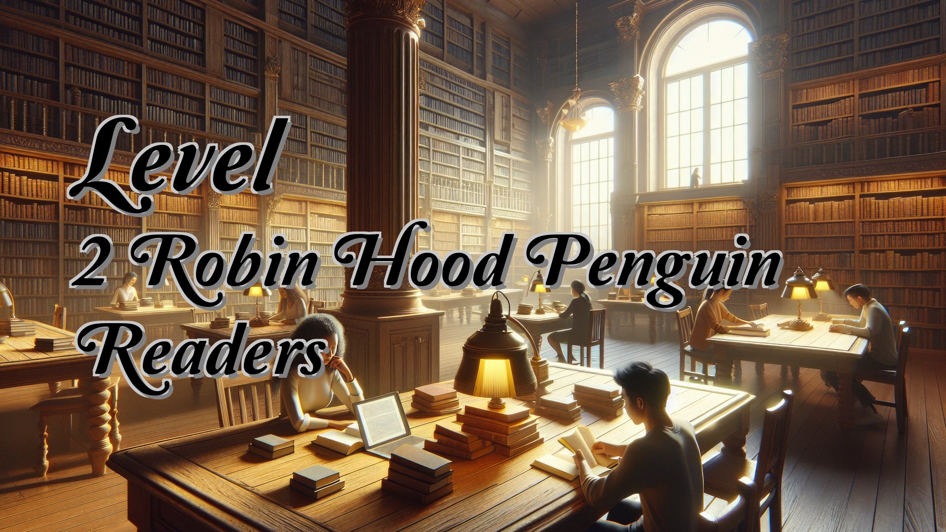 cover-Level 2 Robin Hood Penguin Readers