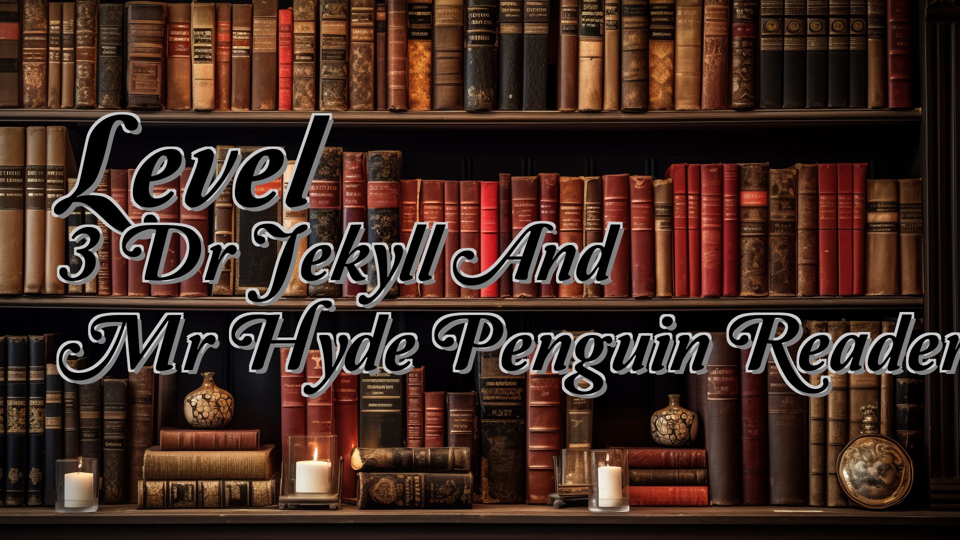 cover-Level 3 Dr Jekyll And Mr Hyde Penguin Readers