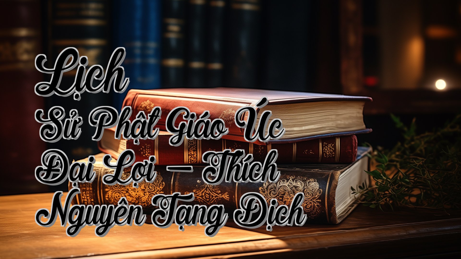 cover-Lịch Sử Phật Giáo Úc Đại Lợi - Thích Nguyên Tạng Dịch