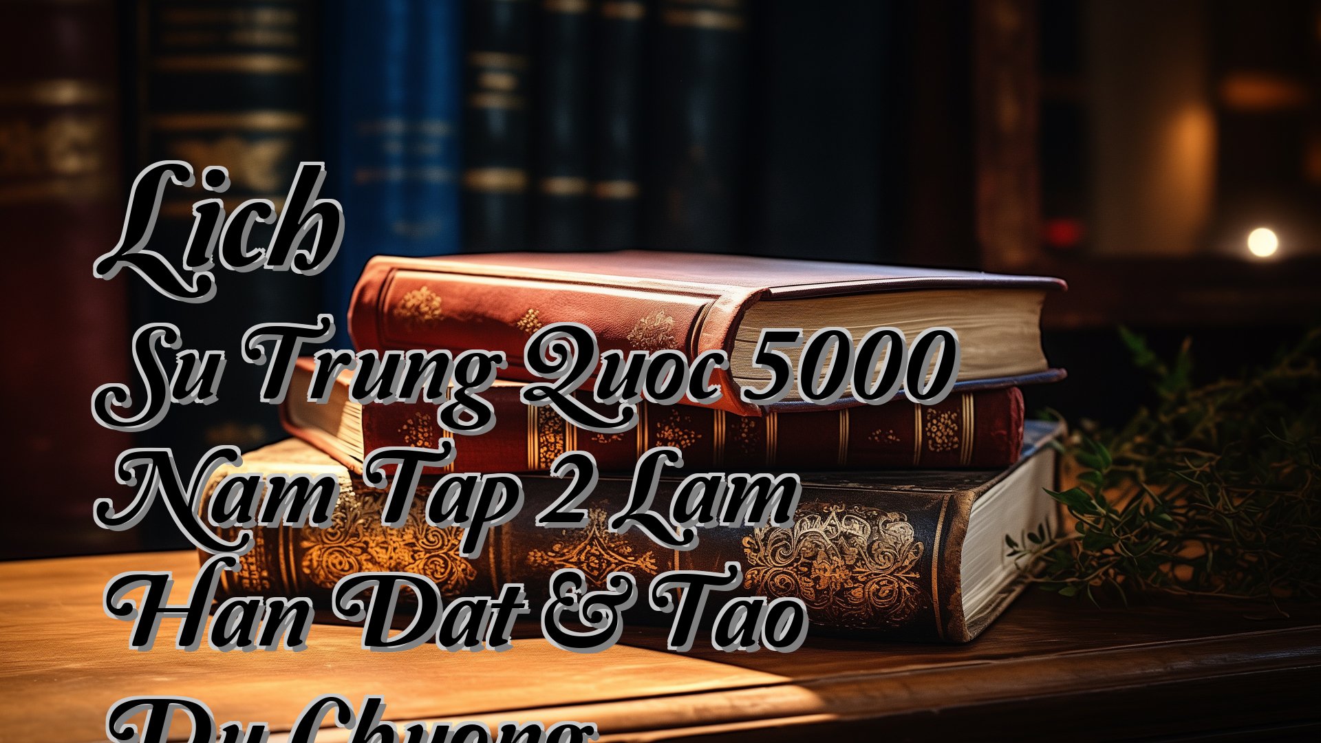 Cover image for Lich Su Trung Quoc 5000 Nam Tap 2 Lam Han Dat & Tao Du Chuong