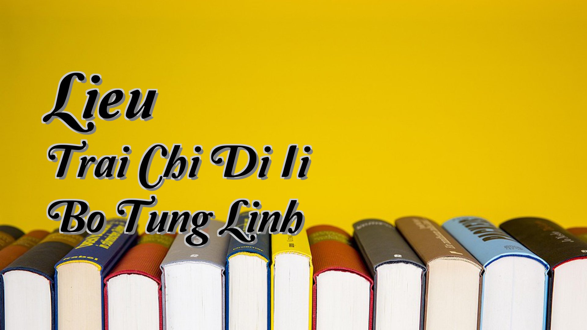 Cover image for Lieu Trai Chi Di Ii Bo Tung Linh